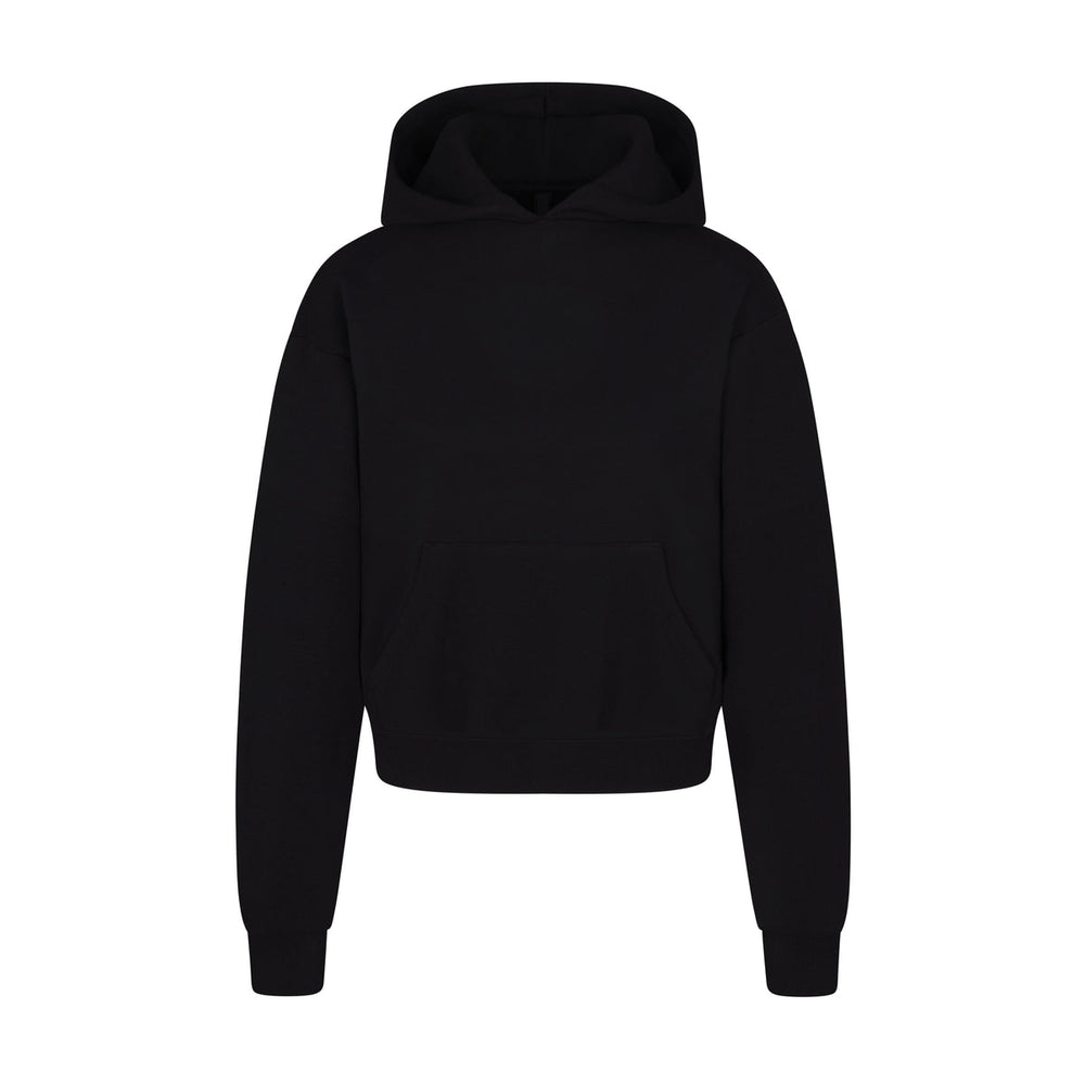 Cotton Fleece Classic Hoodie - Onyx