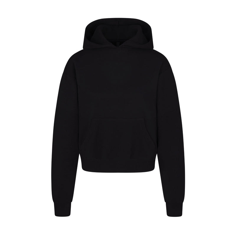 Cotton Fleece Classic Hoodie - Onyx