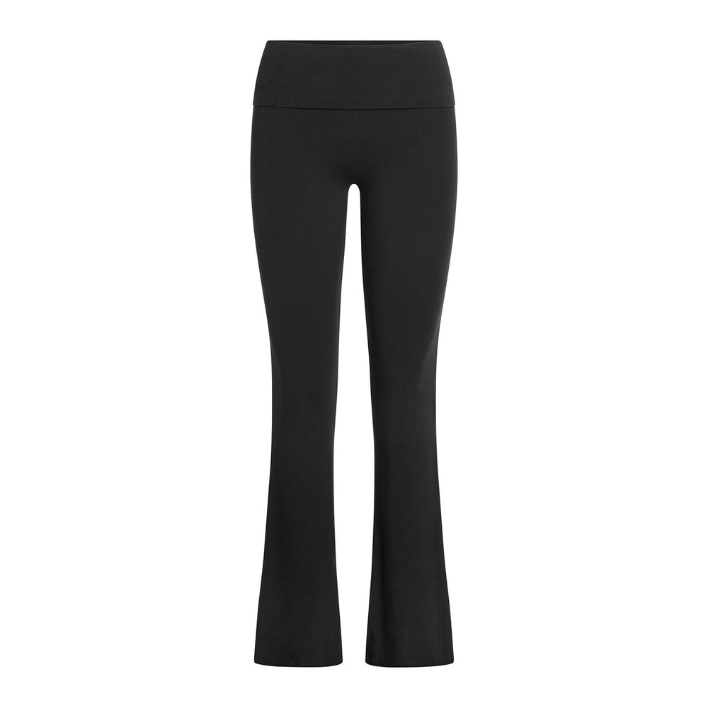 Cotton Jersey Foldover Pant