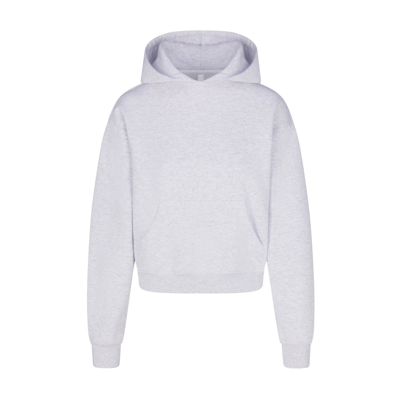 Cotton Fleece Classic Hoodie - Light Heather Grey